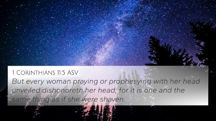 1 Corinthians 11:5 ASV 4K Wallpaper - But every woman praying or prophesying with her - 4K Wallpaper Bible Verse