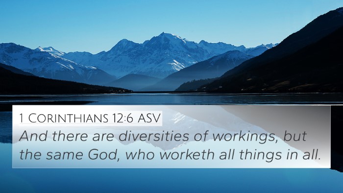1 Corinthians 12:6 ASV Bible Verse Image