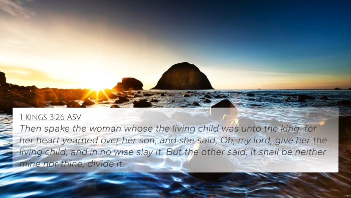 1 Kings 3:26 ASV Bible Verse Image