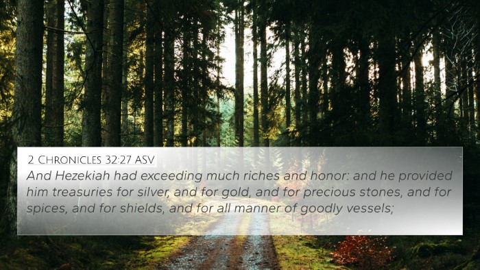 2 Chronicles 32:27 ASV Bible Verse Image