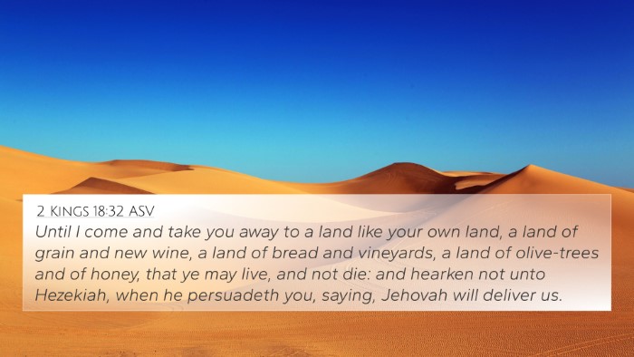 2 Kings 18:32 ASV Bible Verse Image