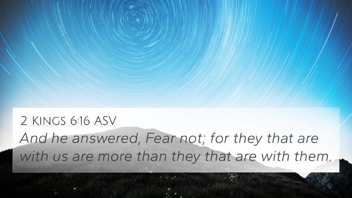 2 Kings 6:16 ASV Bible Verse Image