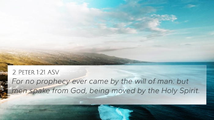 2 Peter 1:21 ASV Bible Verse Image