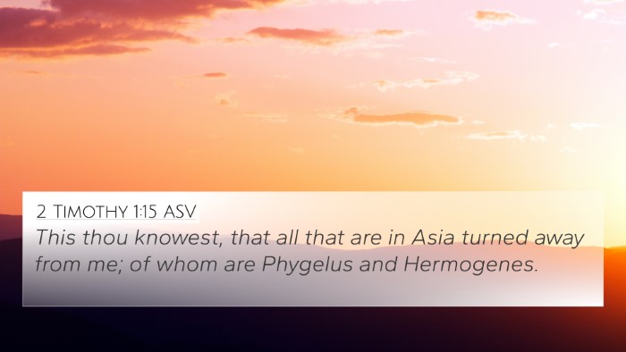2 Timothy 1:15 ASV Bible Verse Image