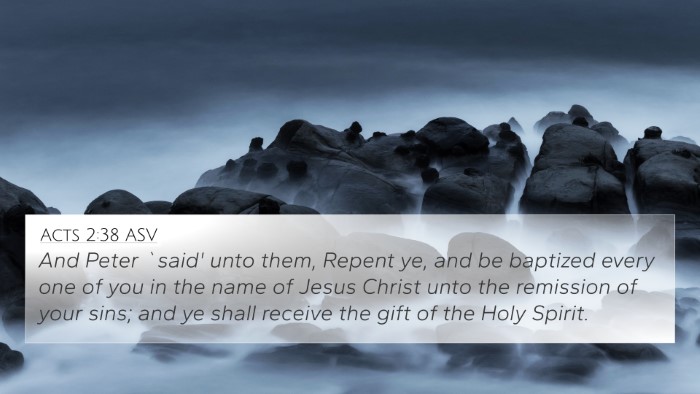 Acts 2:38 ASV Bible Verse Image