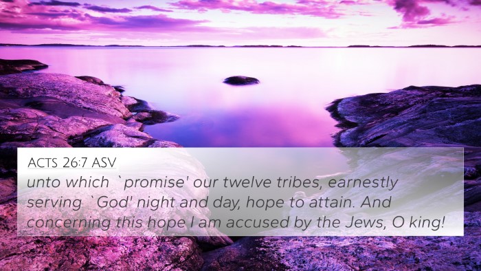 Acts 26:7 ASV Bible Verse Image
