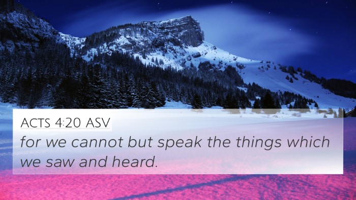 Acts 4:20 ASV Bible Verse Image
