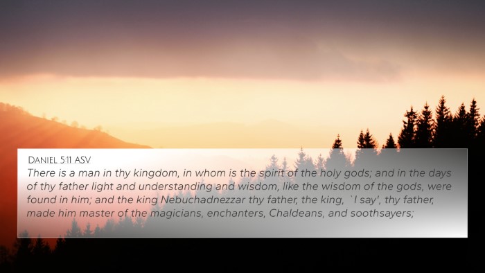 Daniel 5:11 ASV Bible Verse Image