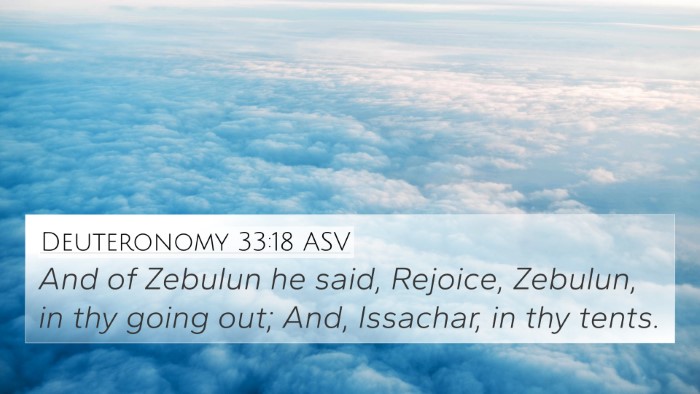 Deuteronomy 33:18 ASV Bible Verse Image