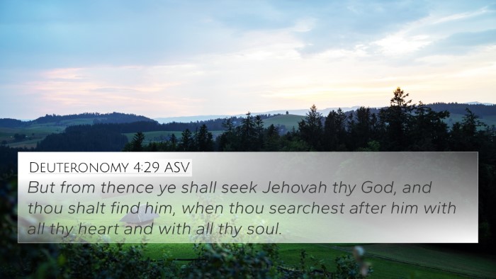 Deuteronomy 4:29 ASV Bible Verse Image