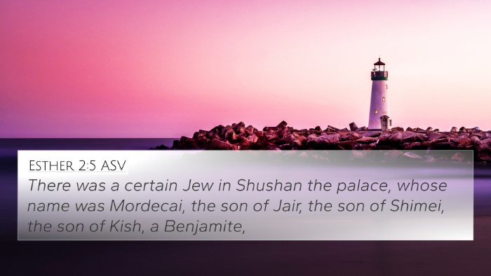 Esther 2:5 ASV 4K Wallpaper - There was a certain Jew in Shushan the palace, - 4K Wallpaper Bible Verse