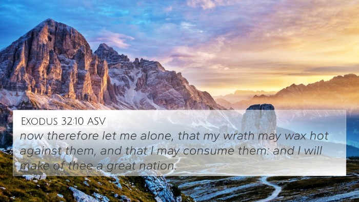 Exodus 32:10 ASV Bible Verse Image