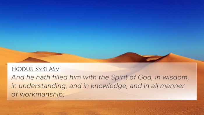 Exodus 35:31 ASV Bible Verse Image