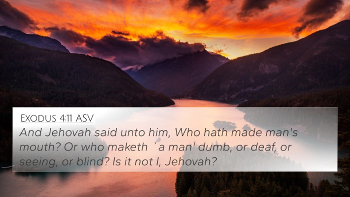Exodus 4:11 ASV Bible Verse Image