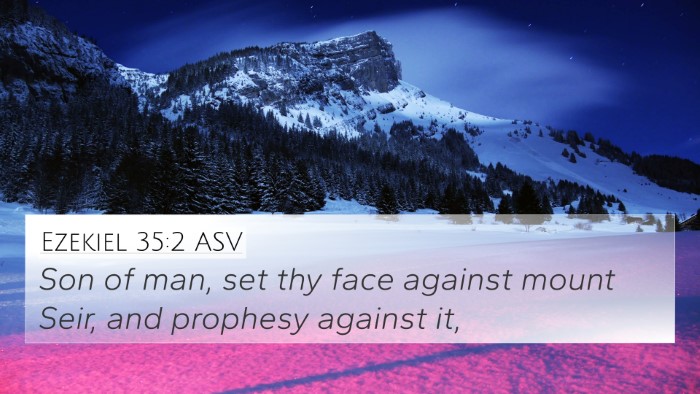 Ezekiel 35:2 ASV Bible Verse Image