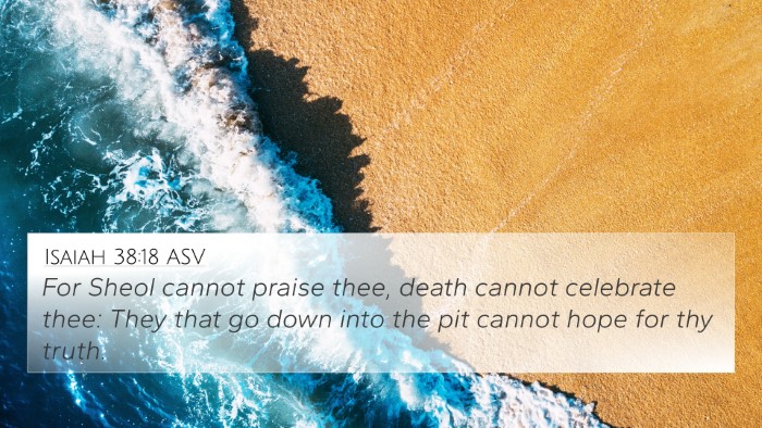 Isaiah 38:18 ASV Bible Verse Image