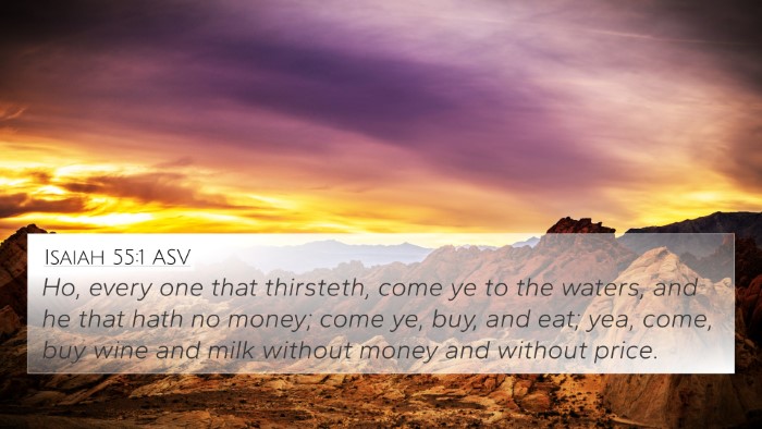 Isaiah 55:1 ASV Bible Verse Image