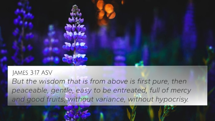 James 3:17 ASV Bible Verse Image