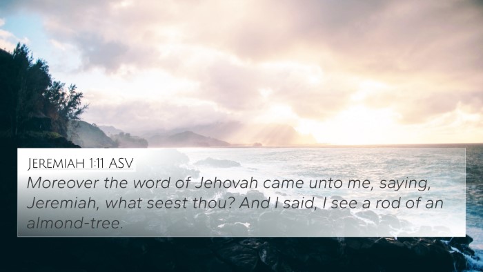 Jeremiah 1:11 ASV Bible Verse Image