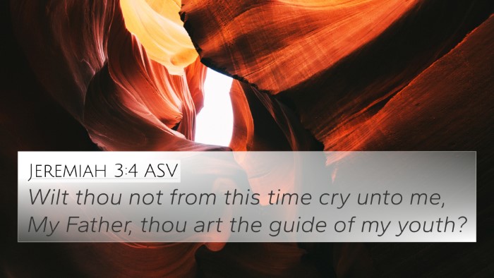 Jeremiah 3:4 ASV Bible Verse Image