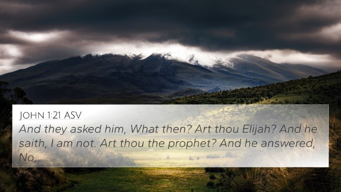 John 1:21 ASV Bible Verse Image