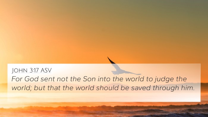 John 3:17 ASV Bible Verse Image