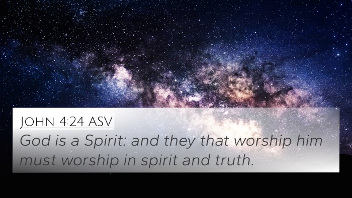 John 4:24 ASV 4K Wallpaper - God is a Spirit: and they that worship him must - 4K Wallpaper Bible Verse