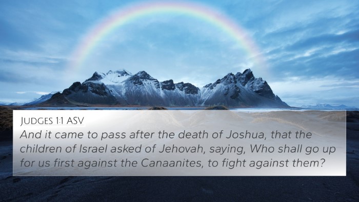 Judges 1:1 ASV 4K Wallpaper - And it came to pass after the death of Joshua, - 4K Wallpaper Bible Verse