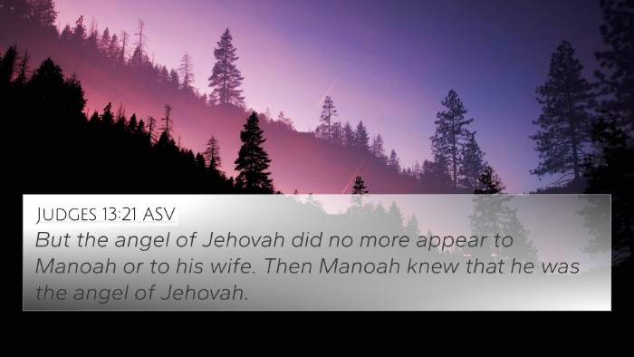 Judges 13:21 ASV 4K Wallpaper - But the angel of Jehovah did no more appear to - 4K Wallpaper Bible Verse