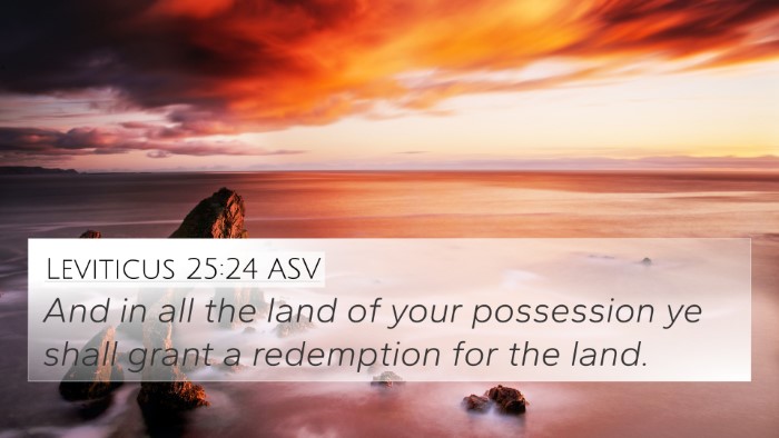 Leviticus 25:24 ASV 4K Wallpaper - And in all the land of your possession ye shall - 4K Wallpaper Bible Verse