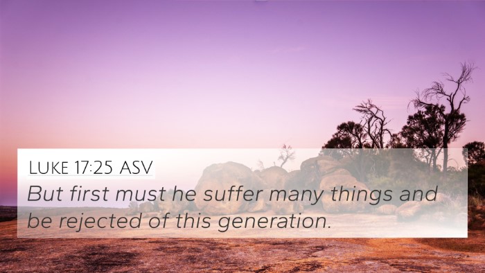 Luke 17:25 ASV Bible Verse Image
