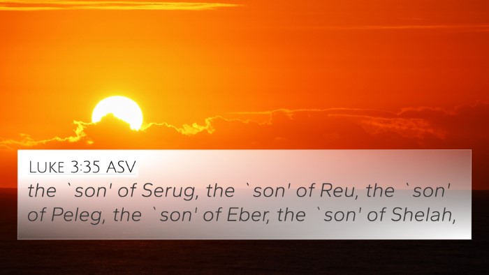 Luke 3:35 ASV Bible Verse Image