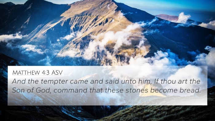 Matthew 4:3 ASV Bible Verse Image