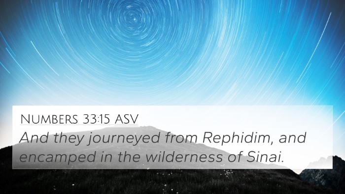 Numbers 33:15 ASV 4K Wallpaper - And they journeyed from Rephidim, and encamped in - 4K Wallpaper Bible Verse