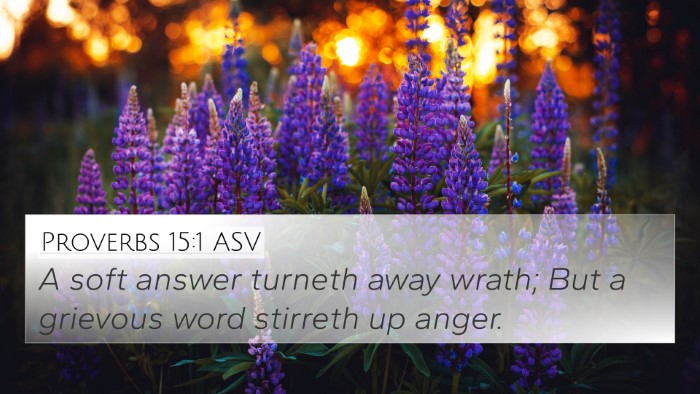 Proverbs 15:1 ASV Bible Verse Image