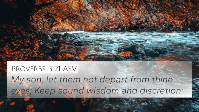 Proverbs 3:21 ASV Bible Verse Image