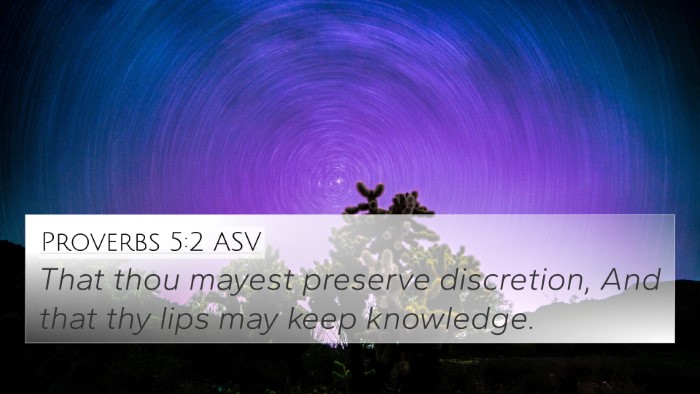 Proverbs 5:2 ASV 4K Wallpaper - That thou mayest preserve discretion, And that - 4K Wallpaper Bible Verse
