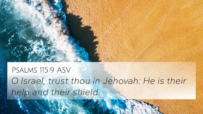 Psalms 115:9 ASV Bible Verse Image