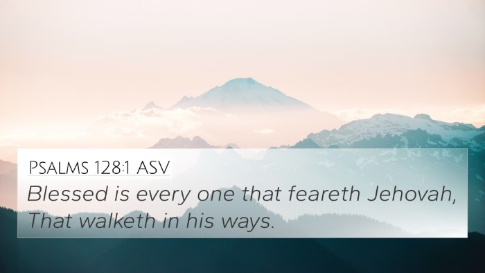 Psalms 128:1 ASV Bible Verse Image