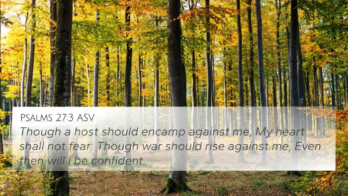 Psalms 27:3 ASV Bible Verse Image