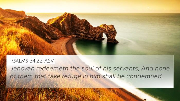 Psalms 34:22 ASV 4K Wallpaper - Jehovah redeemeth the soul of his servants; And - 4K Wallpaper Bible Verse