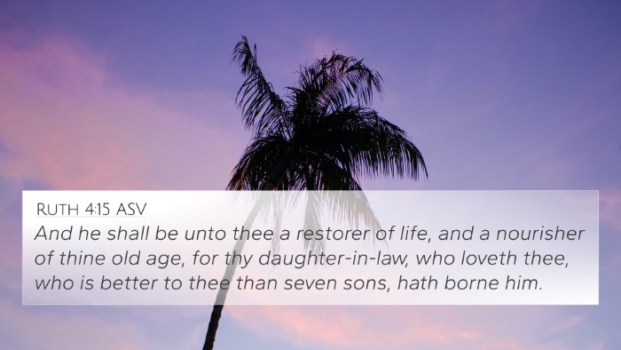 Ruth 4:15 ASV Bible Verse Image
