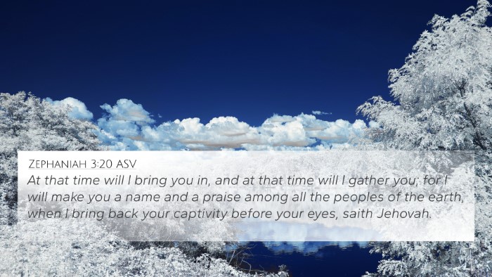 Zephaniah 3:20 ASV Bible Verse Image