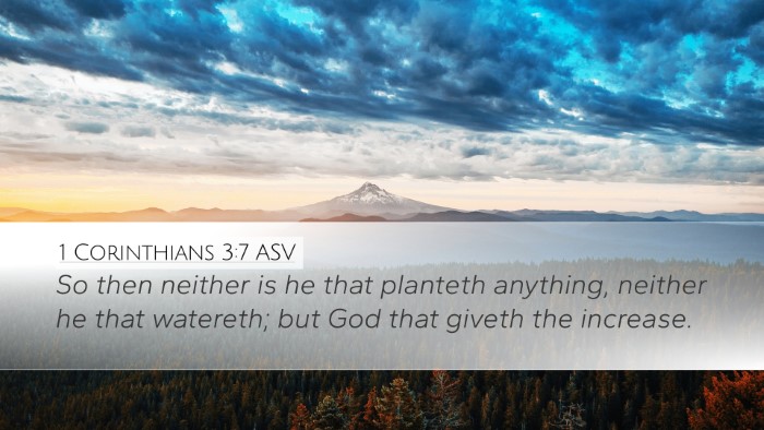 1 Corinthians 3:7 ASV Bible Verse Image