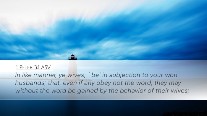 1 Peter 3:1 ASV Bible Verse Image