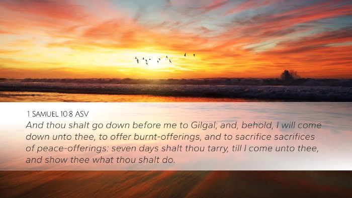 1 Samuel 10:8 ASV Bible Verse Image