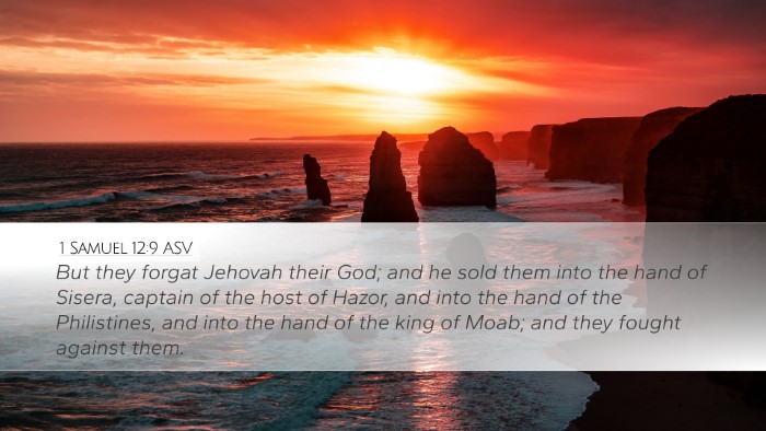 1 Samuel 12:9 ASV Bible Verse Image