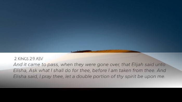 2 Kings 2:9 ASV Bible Verse Image