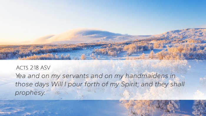 Acts 2:18 ASV Bible Verse Image