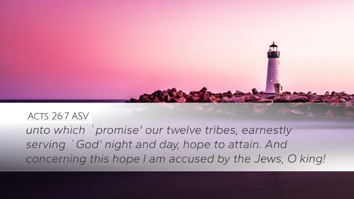 Acts 26:7 ASV Bible Verse Image